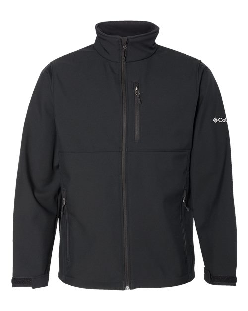 Men’s Ascender™ Soft Shell Jacket — Black (front)