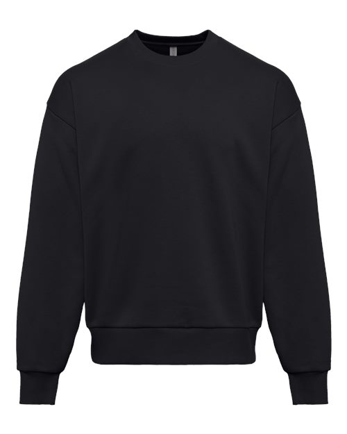 Unisex Heavyweight Crewneck Sweatshirt — Black (front)