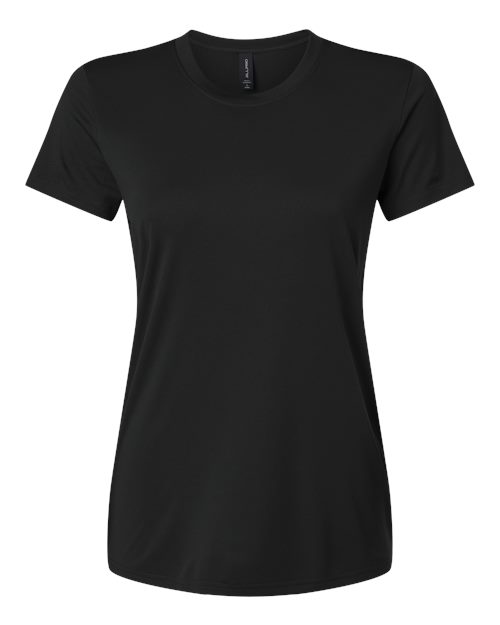 Women’s Pro-Lock Performance T-Shirt — Black (front)