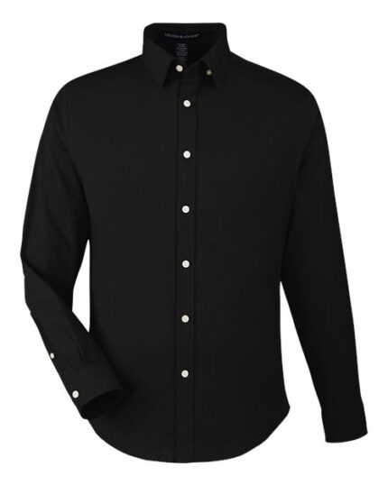 Men's CrownLux Performance® Spencer Poplin Dress Shirt