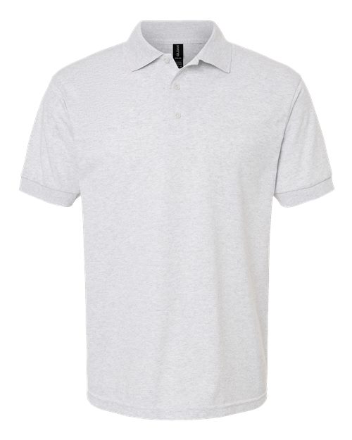 Unisex DryBlend® Jersey Polo — Ash (front)