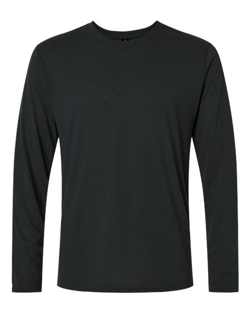 Unisex Performance® Long Sleeve T-Shirt — Black (front)