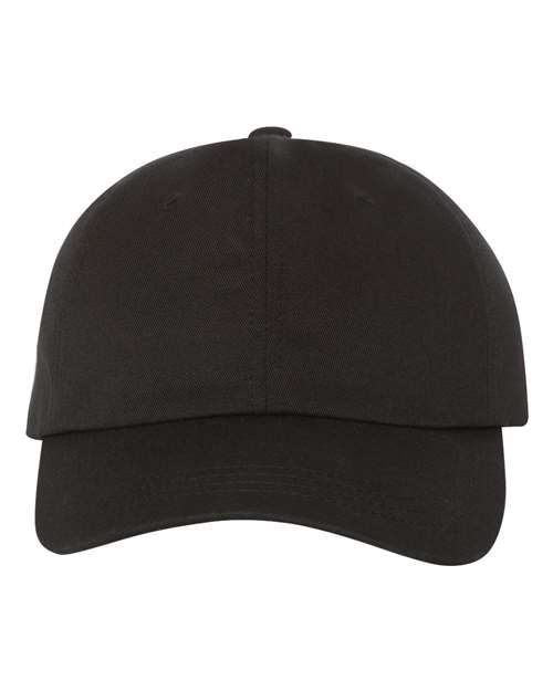 Classic Dad Hat — Black (front)
