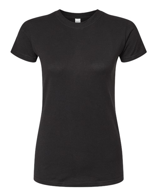 Women’s Fine Jersey T-Shirt — Fine Black (front)